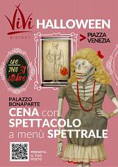 Cena spettacolo 'horror game' la sera di halloween presso vivi - piazza venezia